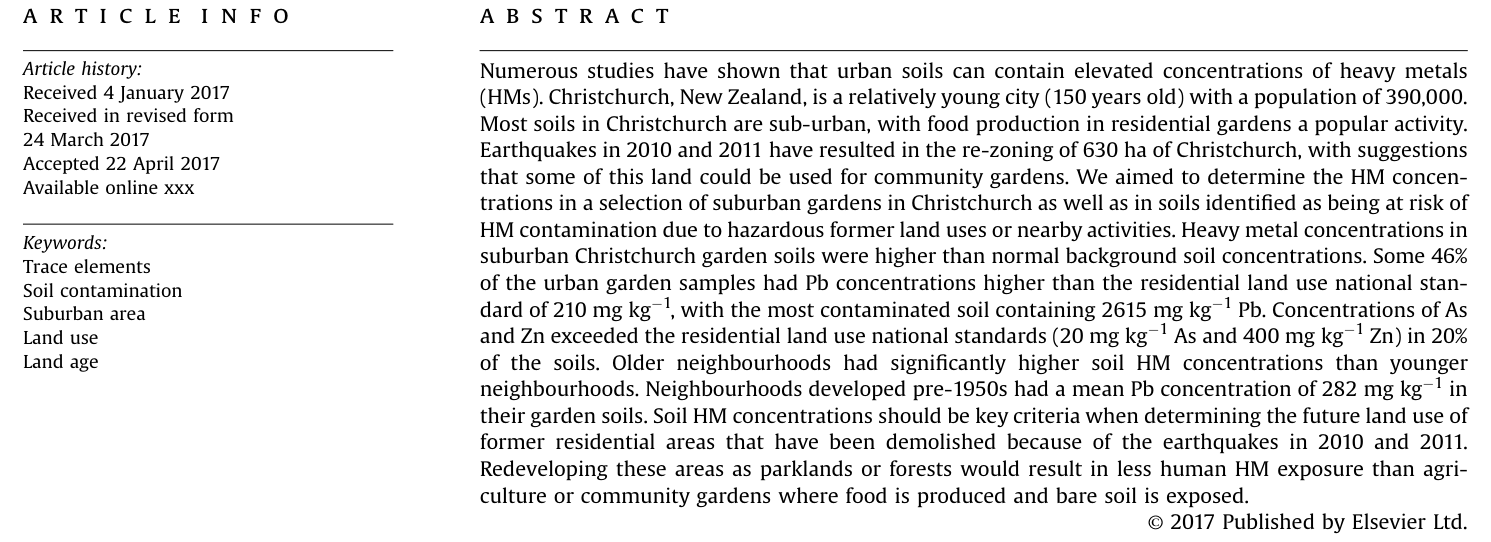Table from page 1 of the original article